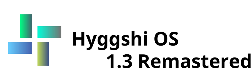 Hyggshi OS 1.3 Remastered Logo